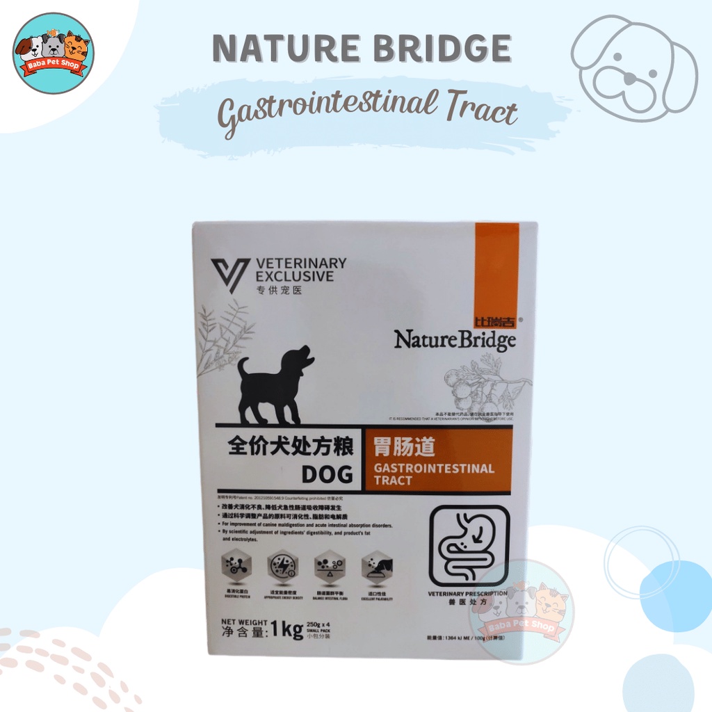 Nature Bridge Gastro Dog / Gastrointestinal Tract Dog 190gr