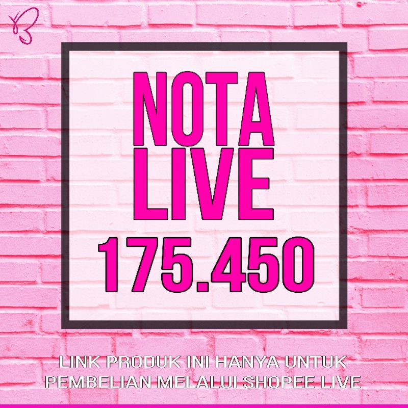 Nota Live 175.450 - BBPO.STORE -