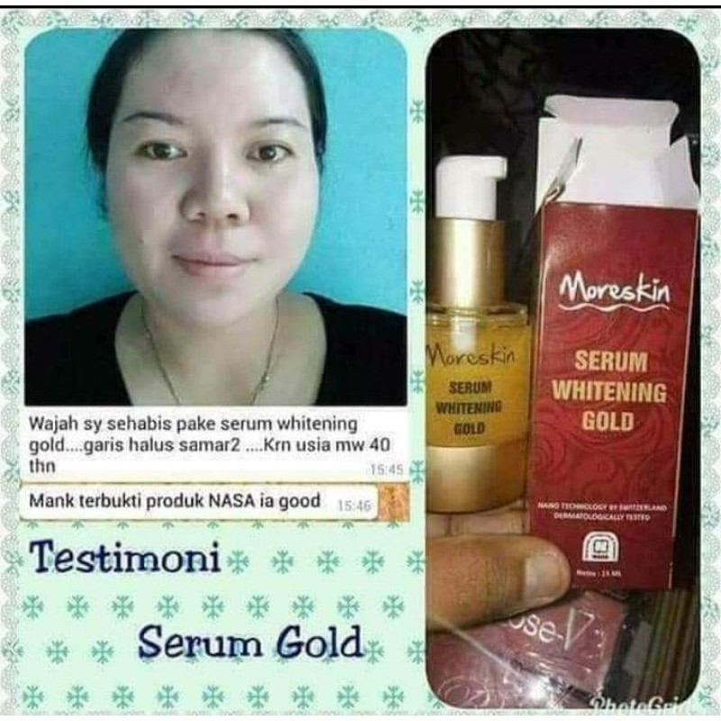 Moreskin serum/serum nasa