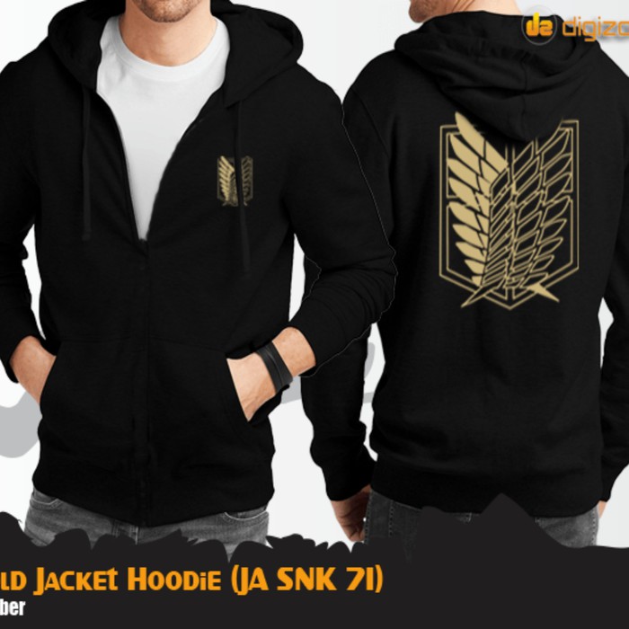 Jaket Anime Shingeki No Kyojin Gold