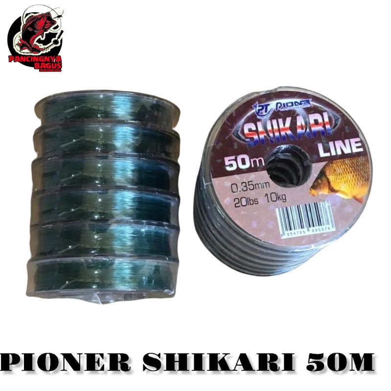 SENAR PANCING PIONER SHIKARI 50 METER MURAH