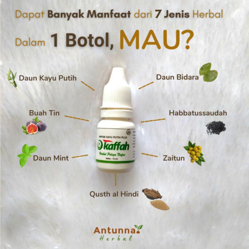 Minyak Kayu Putih Plus Kaffah, Minyak Kayu Putih Herbal, Minyak Kayu Putih Plus