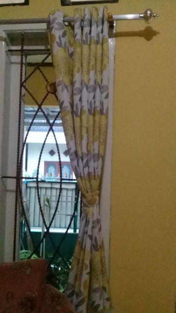 Gorden Blackout Blazer Matahari Lebar 100×200 Tinggi Buat Jendela Pintu 12 Semokring 6 Gelembung