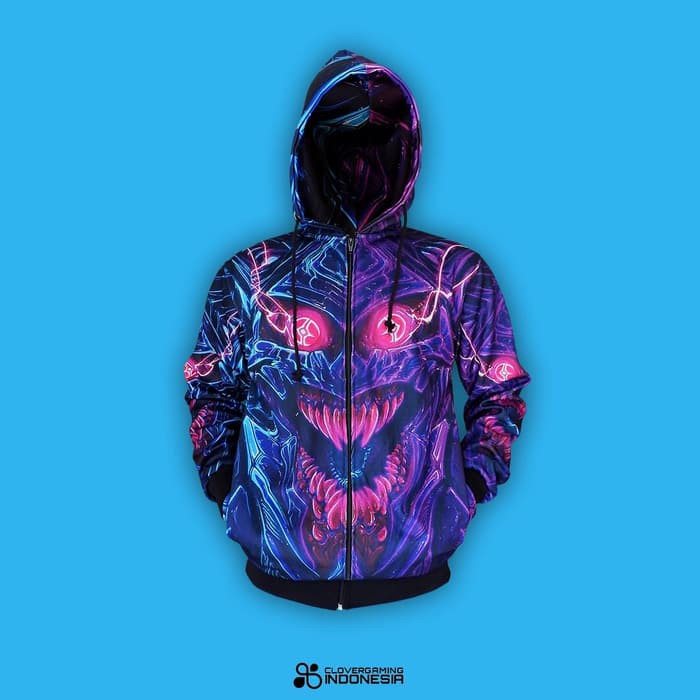 Hoodie Fnatic Neon Demon - Premium Gaming Hoodie