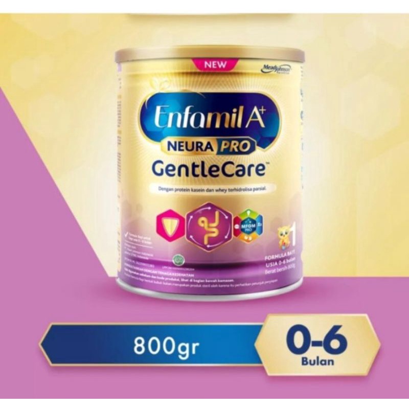 Enfamil A+ 0-6 bulan Gentle Care 800g