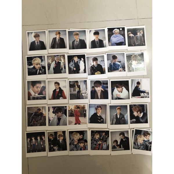 (member) RARE EXO Miracles in December MID OFFICIAL POLAROID PC photocard