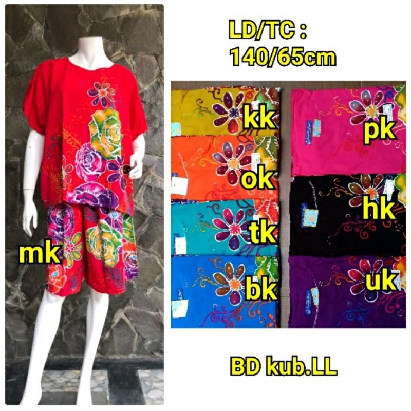 babydoll kencana ungu label biru