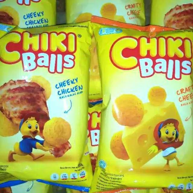 

Cemilan Chiki balls jumbo 200gr ayam | keju | coklat