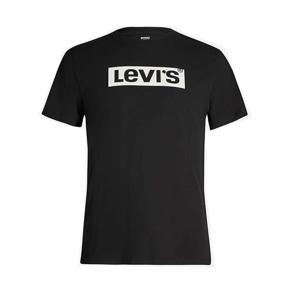 Kaos Levi's | Kaos Pria | Logo Hitam | KLPLG - 1