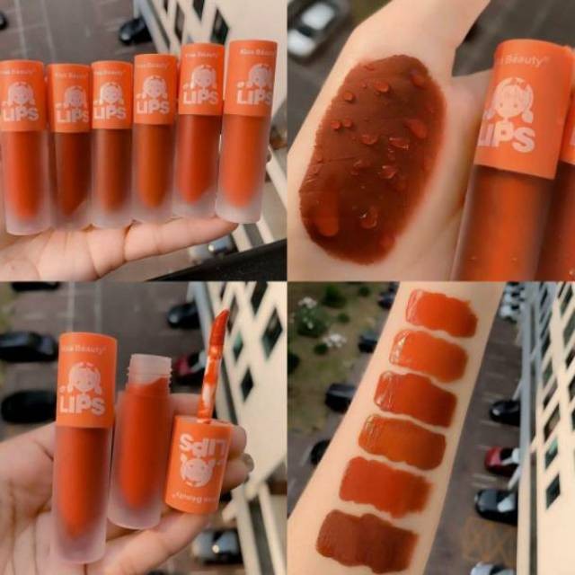 (CYBER) COD TERMURAH LIP GLOSS KISS BEAUTY SWEET COLOR NO.70056