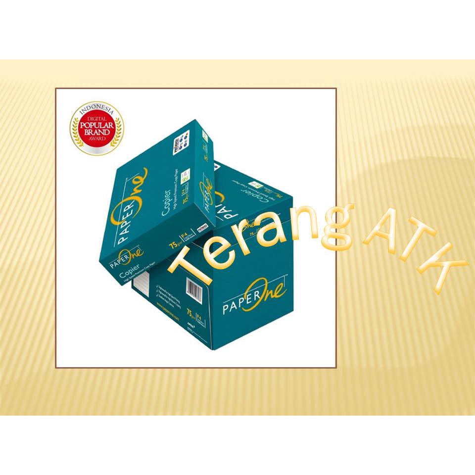 

Kertas HVS Folio 75 gr Merek Paper One