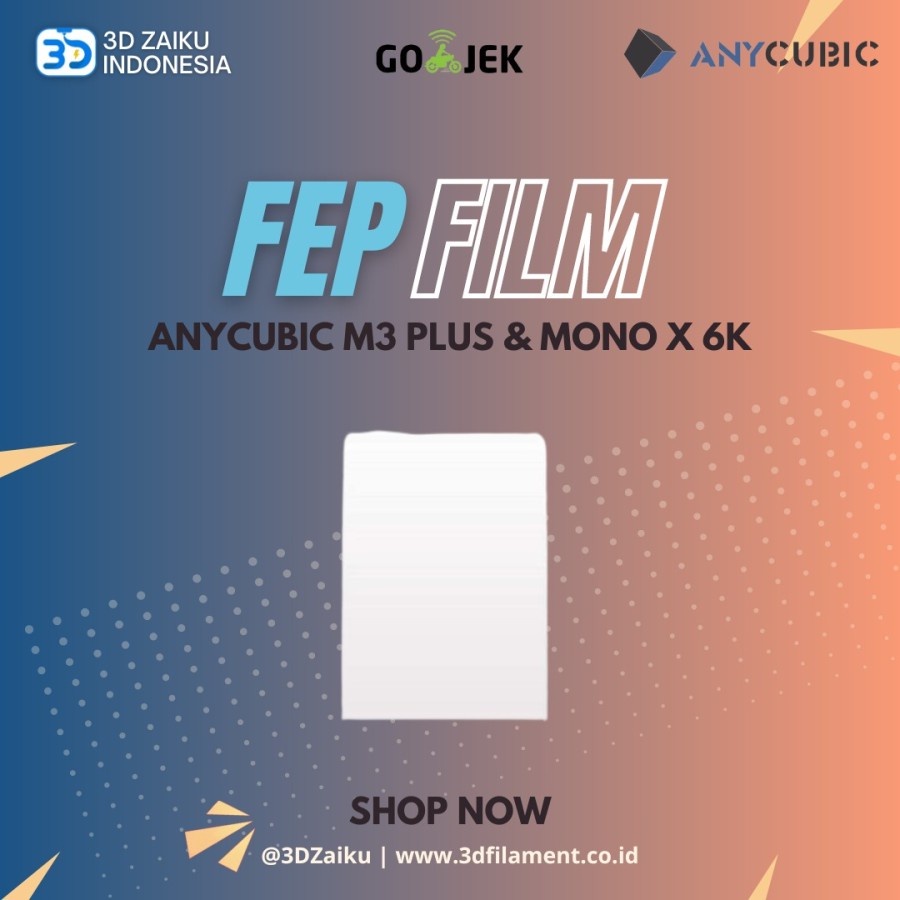 Original Anycubic Photon M3 PLUS and Mono X 6K FEP Film Replacement