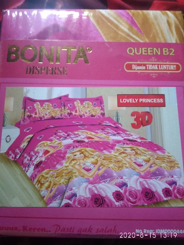 Sprei Bonita Edisi Motif Karakter Anak2