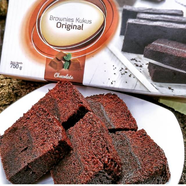 Brownies amanda kukus original, mint green tea, marble tiramisu, bluebery (free packing dus)