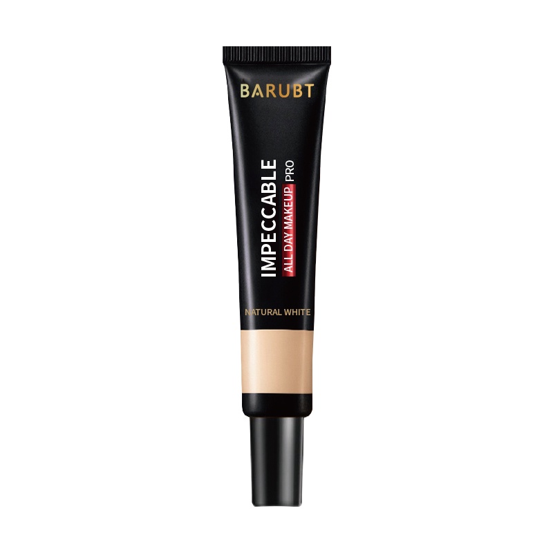 BARUBT High Coverage Skin-Like Lightweight Long-Lasting No Creasing Waterproof Foundation【 Free Delivery+ COD + dikirim dalam 24 jam】