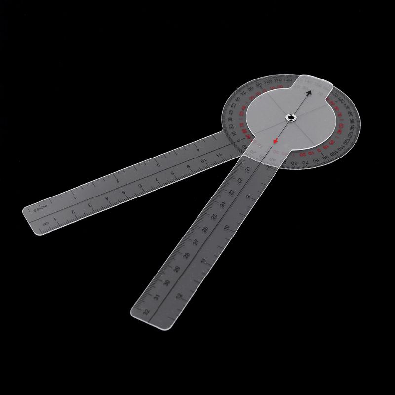 Gro Digital Angle Finder Goniometer Penggaris 13inch 33cm Goniometer Me dical Joint Ruler Calibrated Orthopedics Angle Rule