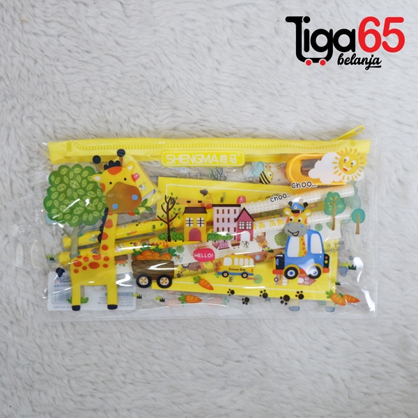 365 STATIONERY SET #40975 Buku &amp; Alat Tulis Anak / Karakter Fancy Gambar Lucu