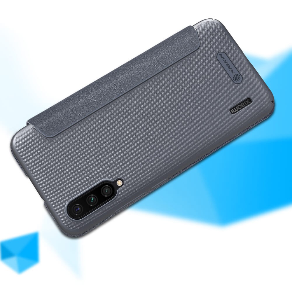 Case XIAOMI CC9e Mi A3 Leather Flip Cover NILLKIN Sparkle Hardcase