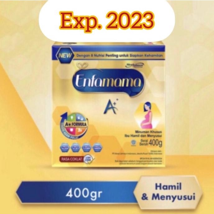 

Enfamama A+ Cokelat 400g Susu Ibu Hamil dan Menyusui 400 gr