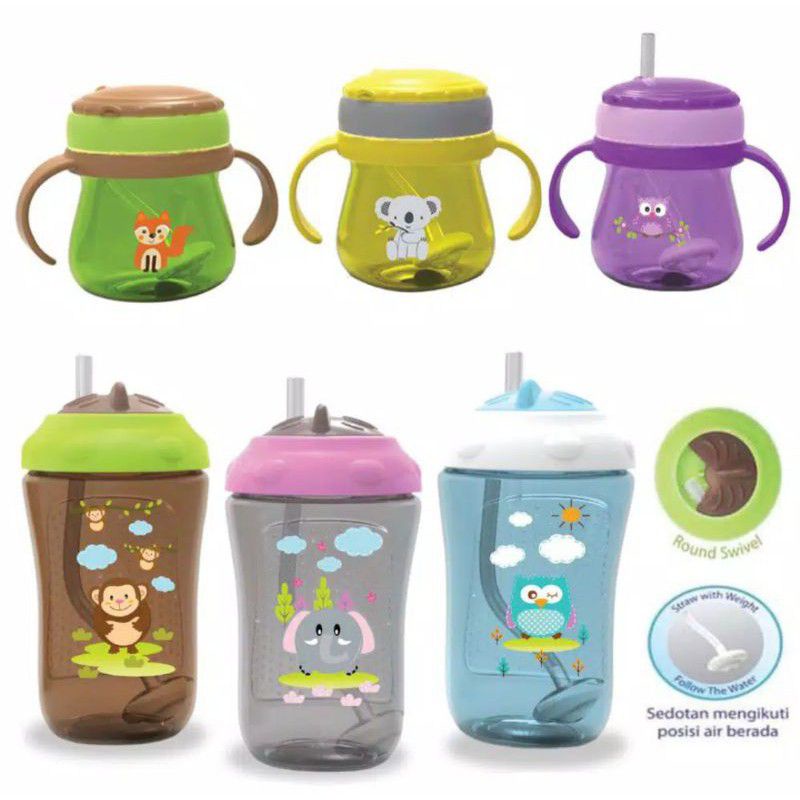 BABY SAFE TRAINING CUP WITH STRAW/ BABY SAFE WEIGHT STRAW CUP