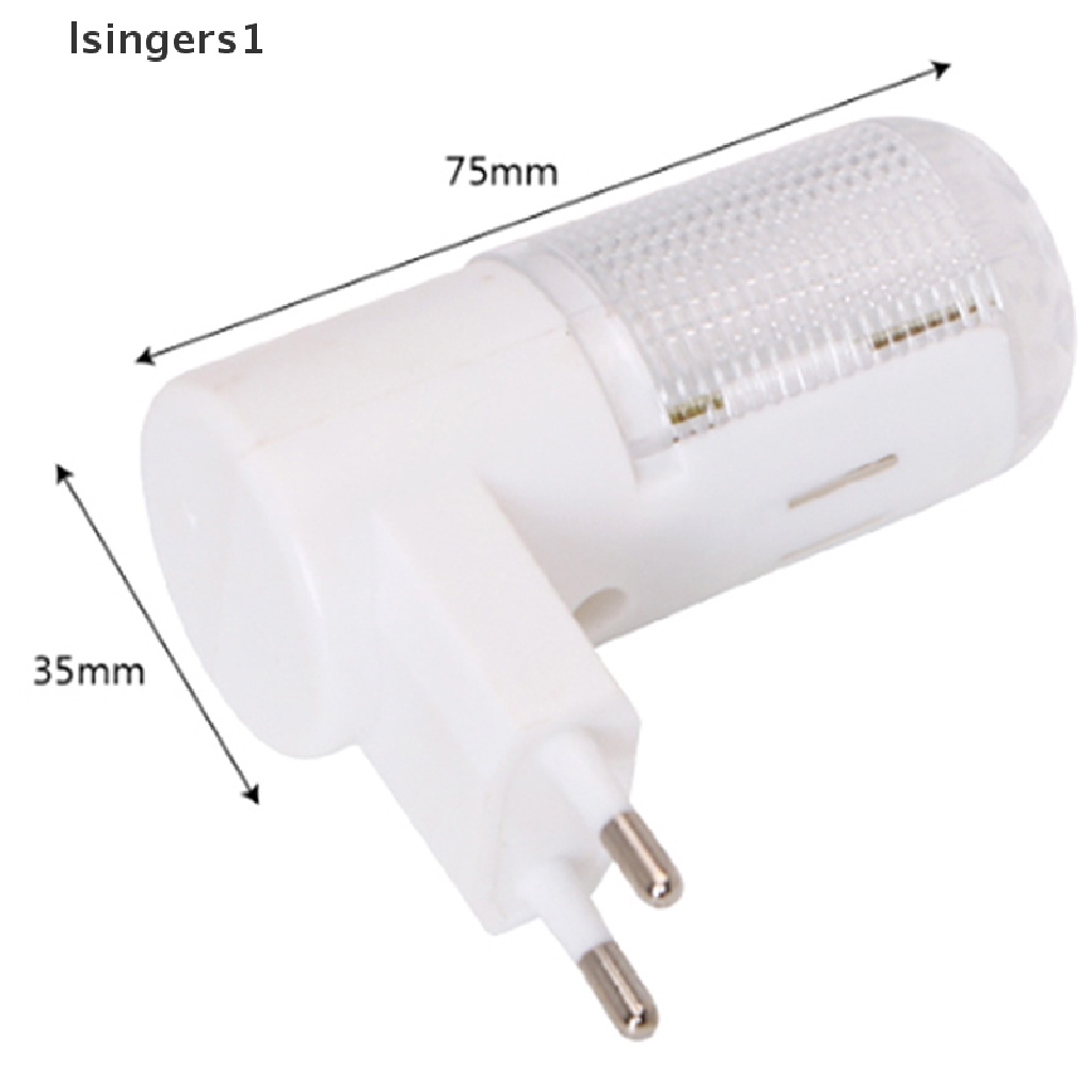 (lsingers1) 2pcs Lampu Dinding LED Darurat Plug EU