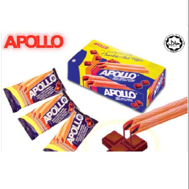 

Apollo Wafer Stick Chocolate Pandan Strawberry Wafer Stick Coklat