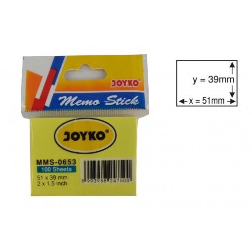 

Memo Stick Joyko MMS-0653 isi 100 lembar