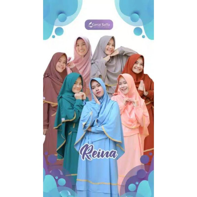 GAMIS REINA SET GERAI SAFFA PREMIUM