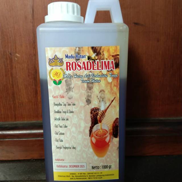 

Madu Hutan Rosadelima Manis/ 1000 gram