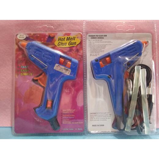 Alat lem tembak hot melt glue gun alat lem lilin alat lem lilin bakar