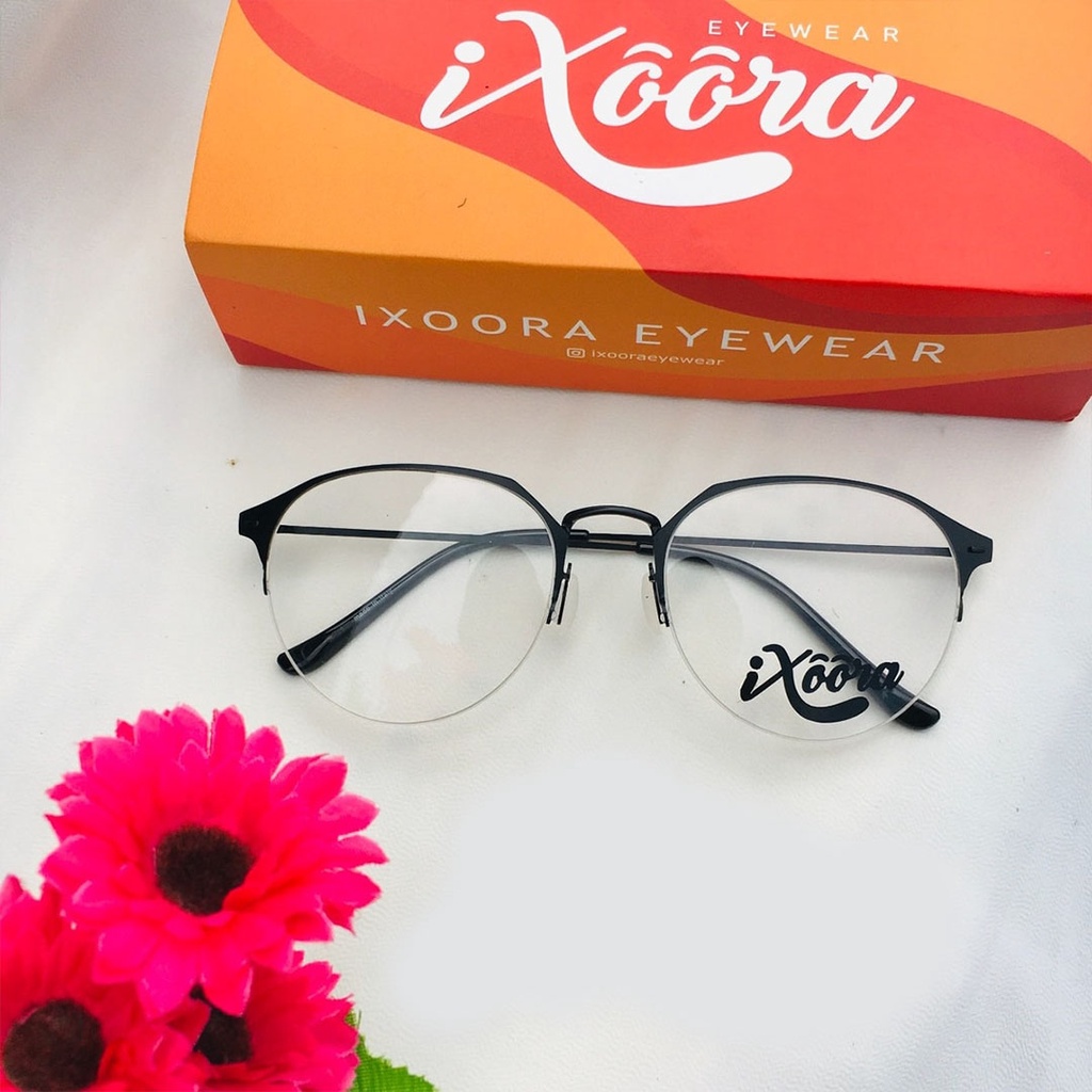 [Best Seller Paket Photocromic] Kacamata Ixoora Sofia