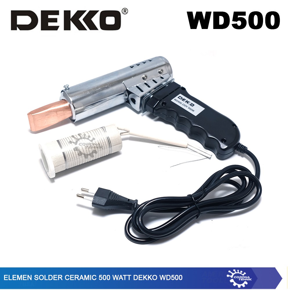 Dekko WD500 - Elemen Solder Ceramic 500 Watt