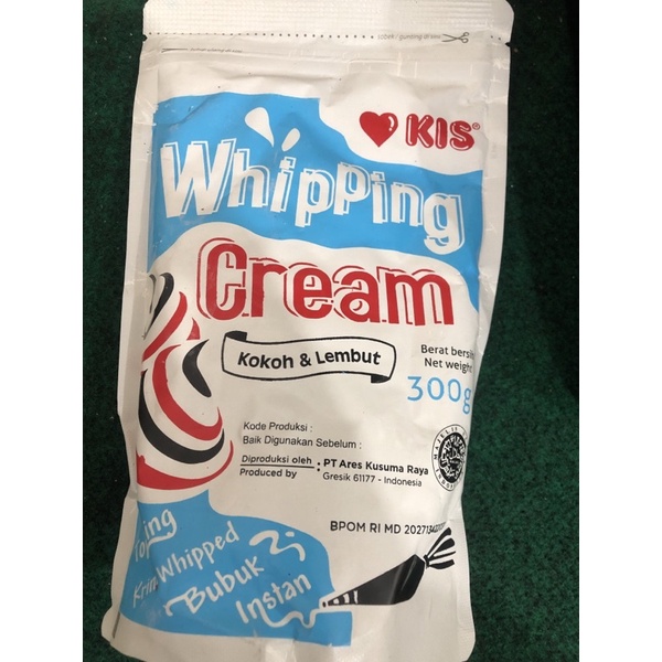 Whipping cream KIS 300grm