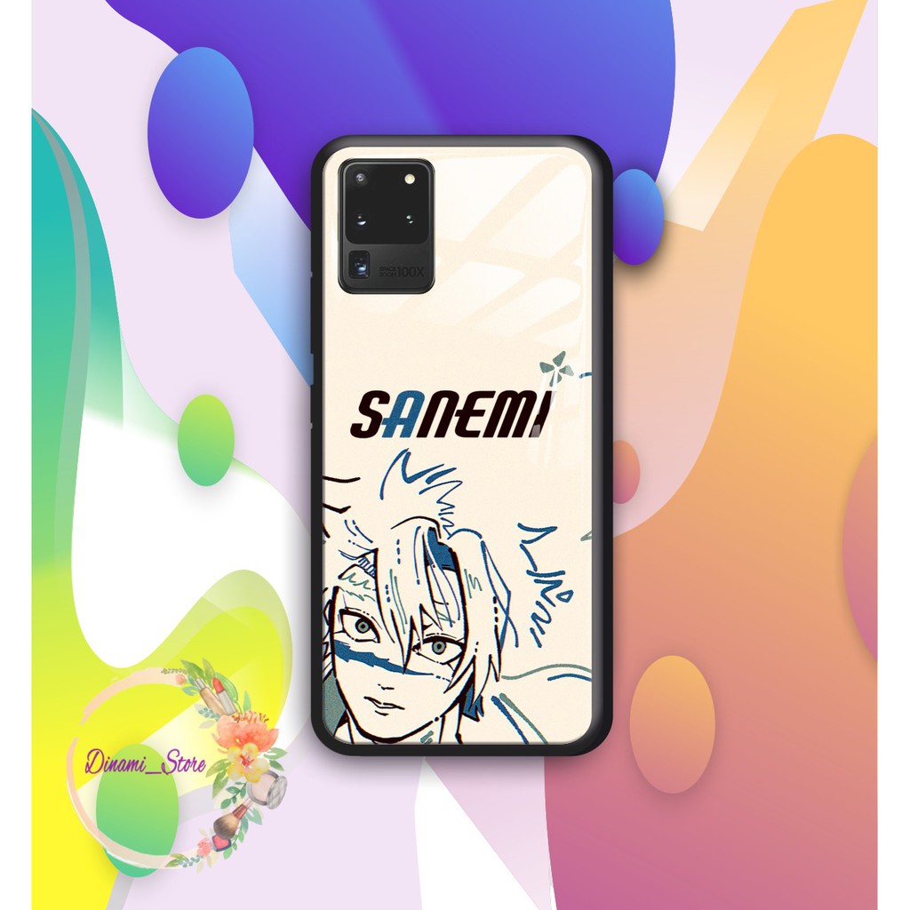 Back case glass ANIME ART Samsung J2prime G530prime A20 A30 A20s A50 A50s A21s A01 A11 M11 DST1412