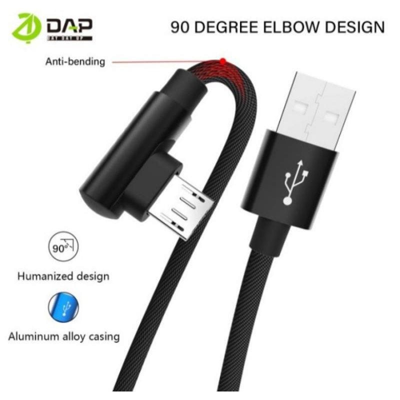 Kabel Data Gaming DAP D-L02M USB Micro Kabel Charger Gaming DAP D-L02M Micro Kabel Casan Gaming DAP D-L02M USB Android Micro Original