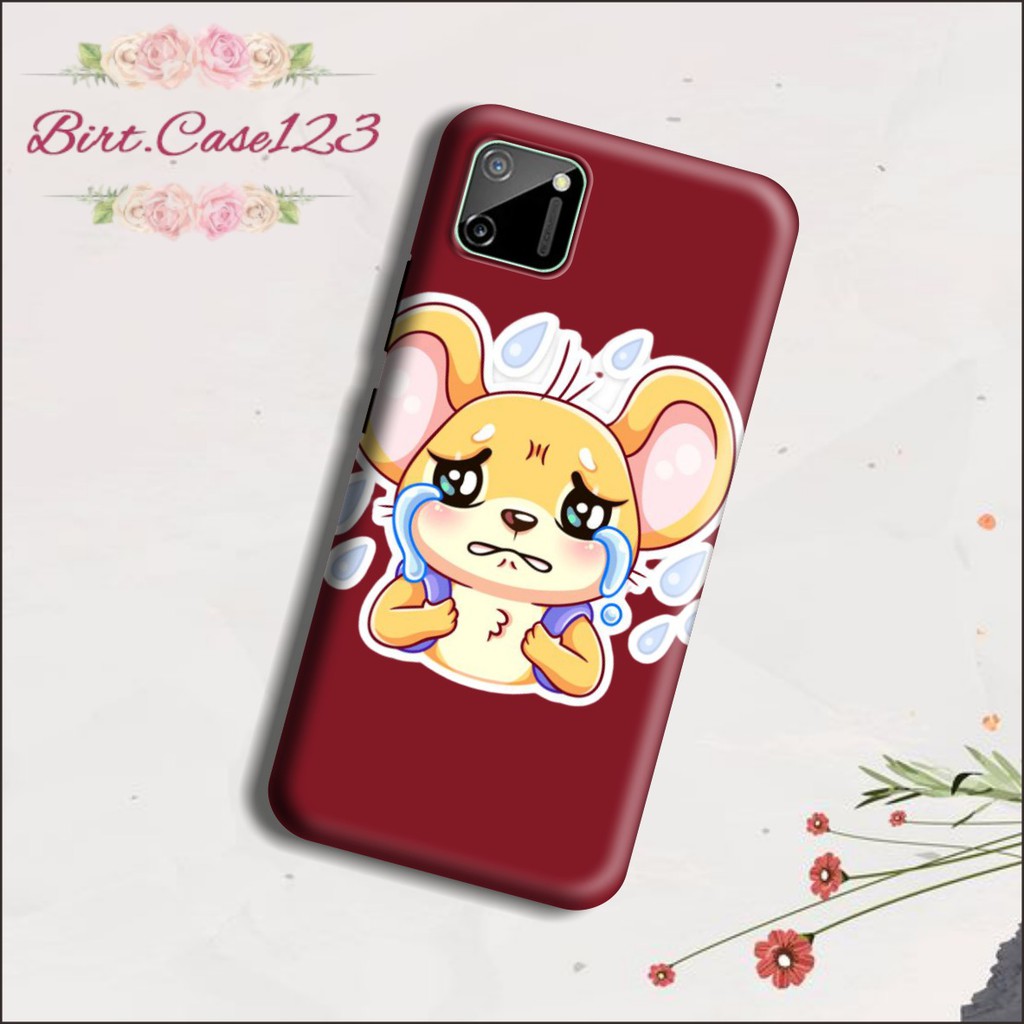 softcase CUTE MOUSE Vivo Y91 Y93 Y95 Y81 Y83 Y71 Y53 V7 Y30 Y50 V17 y20 BC1233