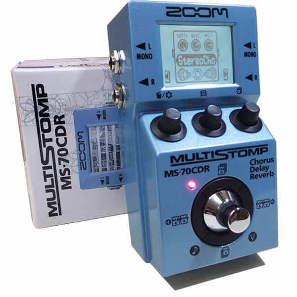 ZOOM MS70CDR/MS-70CDR - Multi Efek Chorus, Delay, Reverb Effect