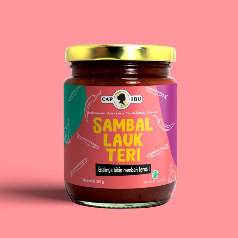 

Sambal Lauk Teri Cap Ibu