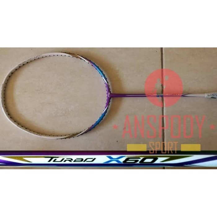 Terlaris  Raket Badminton Lining Turbo X50 60 70