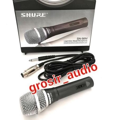 (SIAP KIRIM) MIC KABEL SHURE SN98M SHURE SN 98M ,MICROPHONE SHURE SN98M SHURE SN 98 M  SHURE SH98
