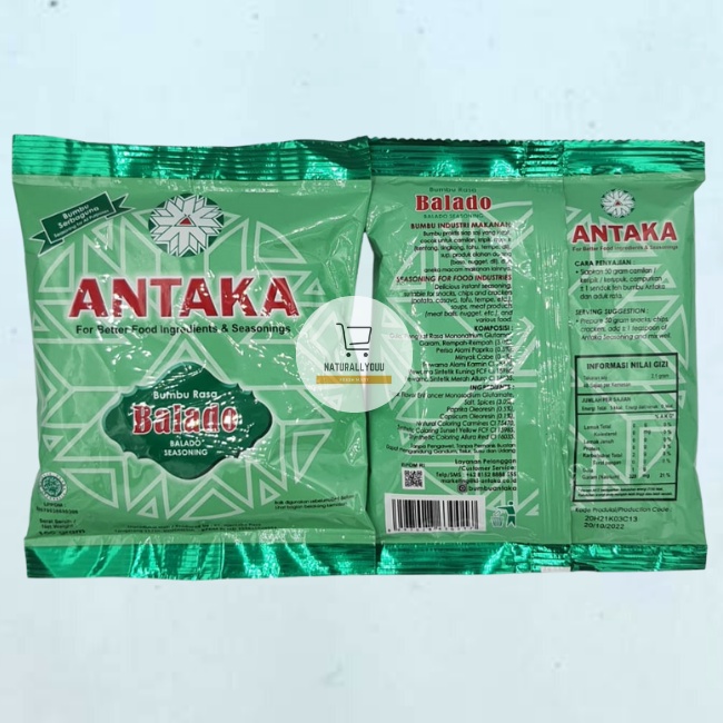 Antaka Bumbu Tabur Rasa Balado Bubuk 100gr