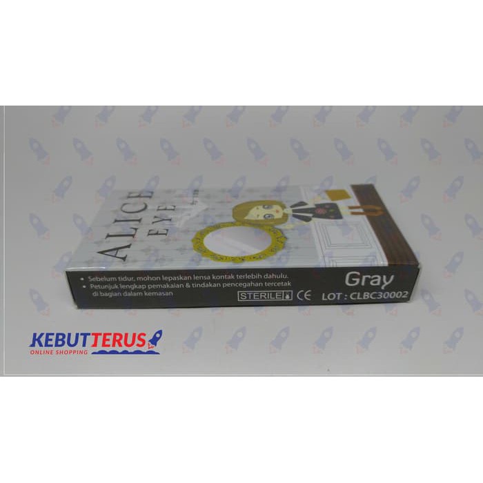 Soflens X2 - Soflens Nobluk Dreamcon - Soflens Bening Oxifive Soflens Alice Eye No 2 Gray Produk