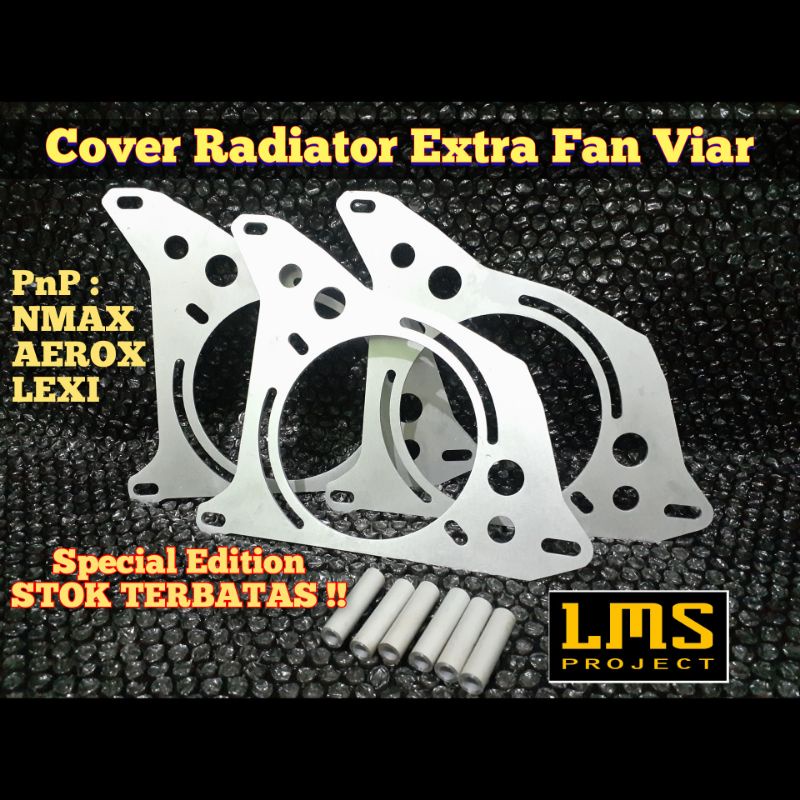 Cover Radiator Extra Fan Nmax.Aerox.Lexi