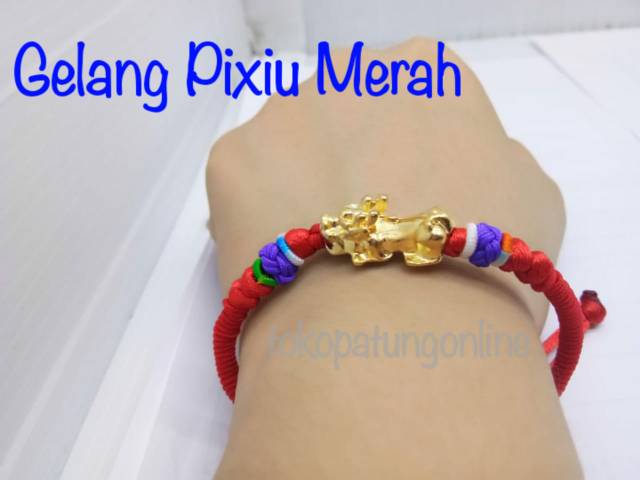 Gelang Pixiu 5 Unsur Warna