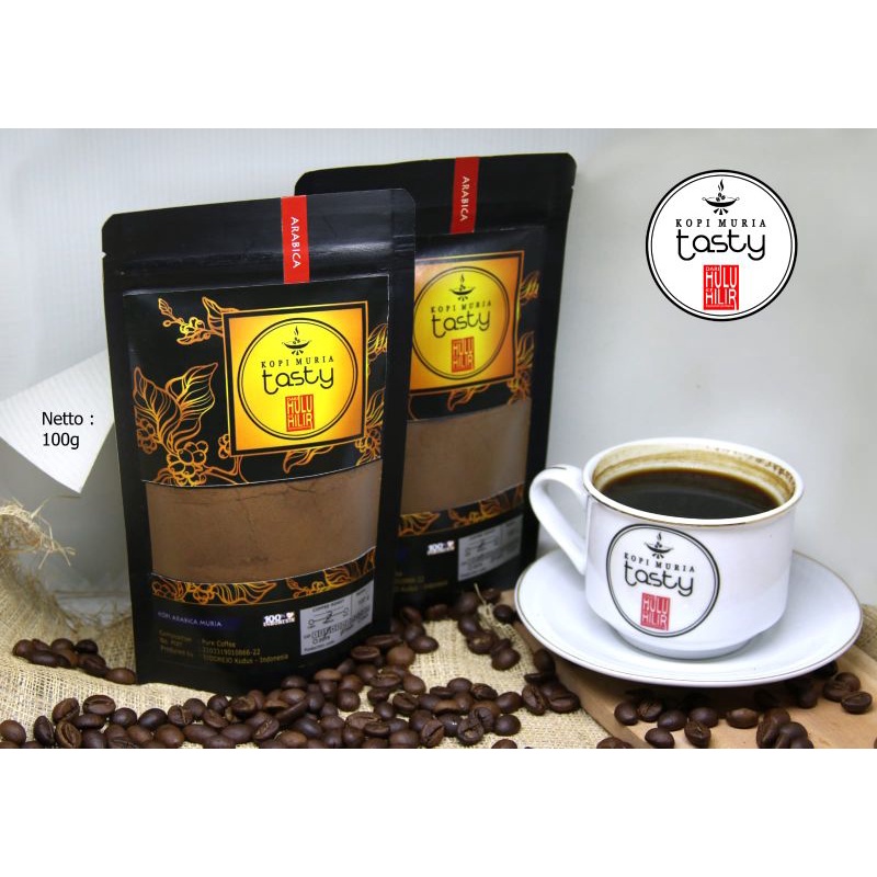 

Kopi Muria TASTYCO Arabica bubuk 100gr