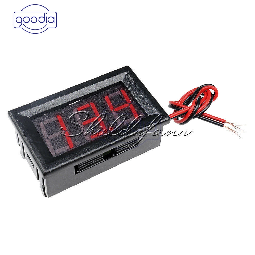 ღ[IN STOCK/COD]ღ 0.56&quot; 2/3 Wire DC4.5/4.7/5V-30V Voltmeter LED Display Volt Voltage Meter Panel