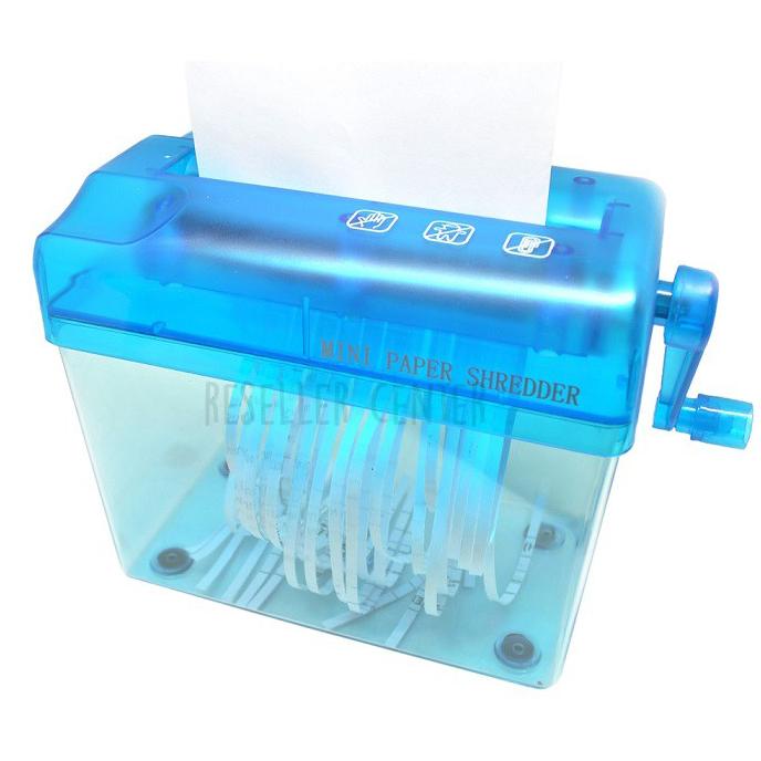 

Penghancur Kertas Manual CD Card Paper Shredder / Card Shredder 4.5L
