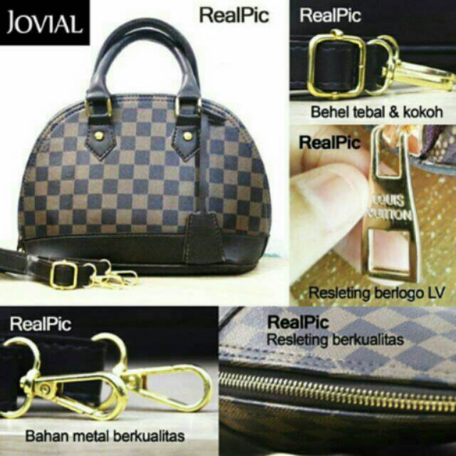 LV alma tas lokal tas import tas Jakarta tas batam tas simple tas gendong tas ransel