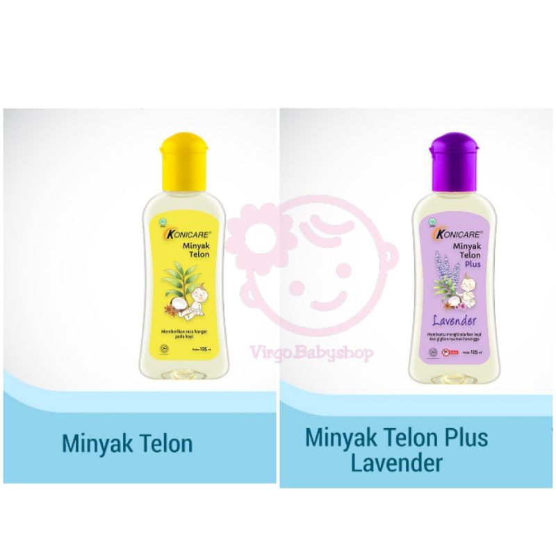 Konicare Minyak Telon Reguler / Minyak Telon Plus 125ml