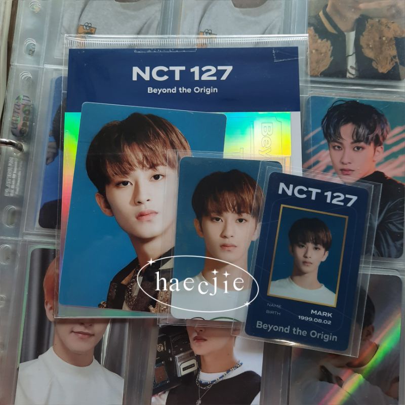 [FULLSET] Official Photocard NCT 127 Mark ID Card deco sticker beyond live unit pc hologram 2020 onl